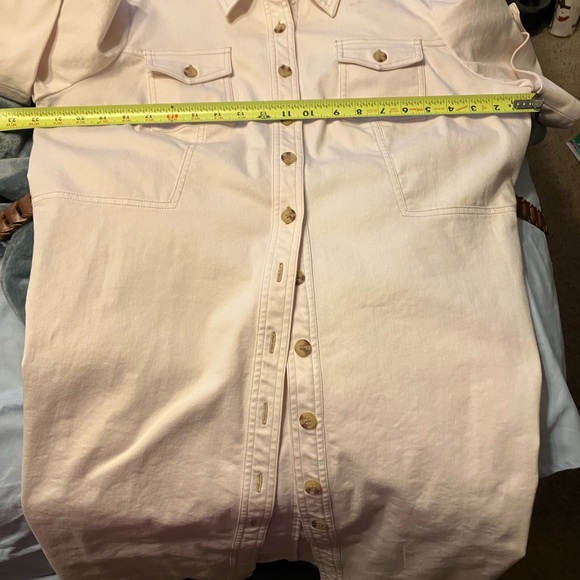 Vintage J.B.S. Size 16 Belted Shirt Dress - Picture 11 of 12